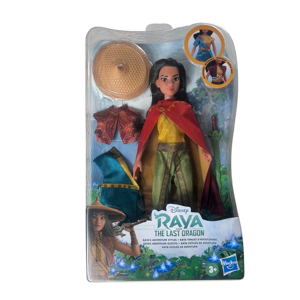 Disney Raya and the Last Dragon Raya Adventure Styles Doll Hasbro F0116 NEW
